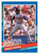 Sergio Valdez - Cleveland Indians (MLB Baseball Card) 1991 Donruss # 344 Mint