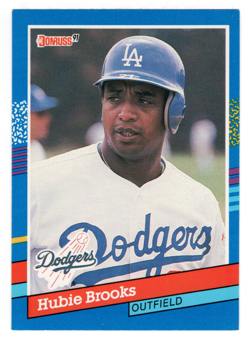 Hubie Brooks - Los Angeles Dodgers (MLB Baseball Card) 1991 Donruss # 349 Mint