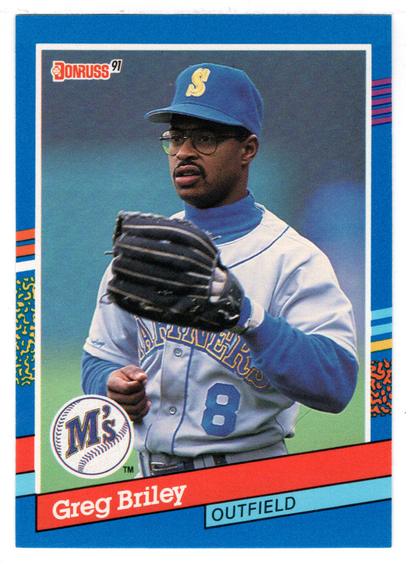 Greg Briley - Seattle Mariners (MLB Baseball Card) 1991 Donruss # 352 Mint