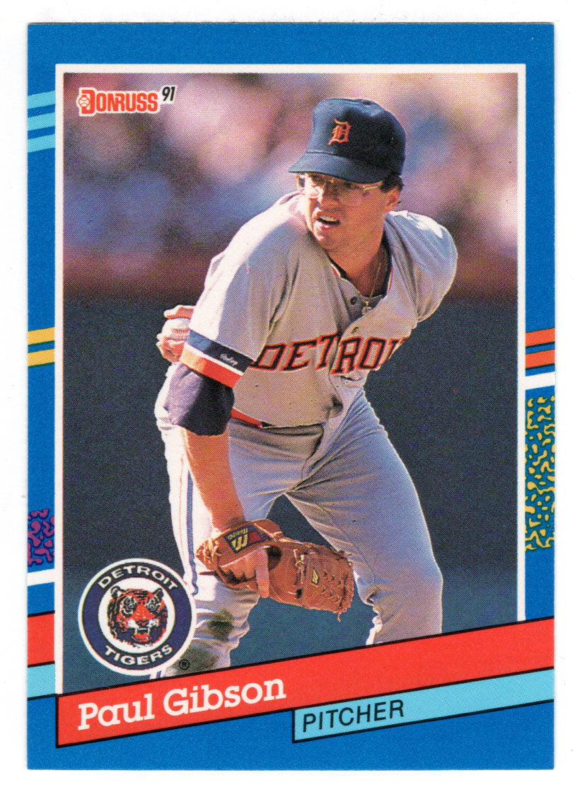 Paul Gibson - Detroit Tigers (MLB Baseball Card) 1991 Donruss # 353 Mint