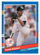 Dave Eiland - New York Yankees (MLB Baseball Card) 1991 Donruss # 354 Mint