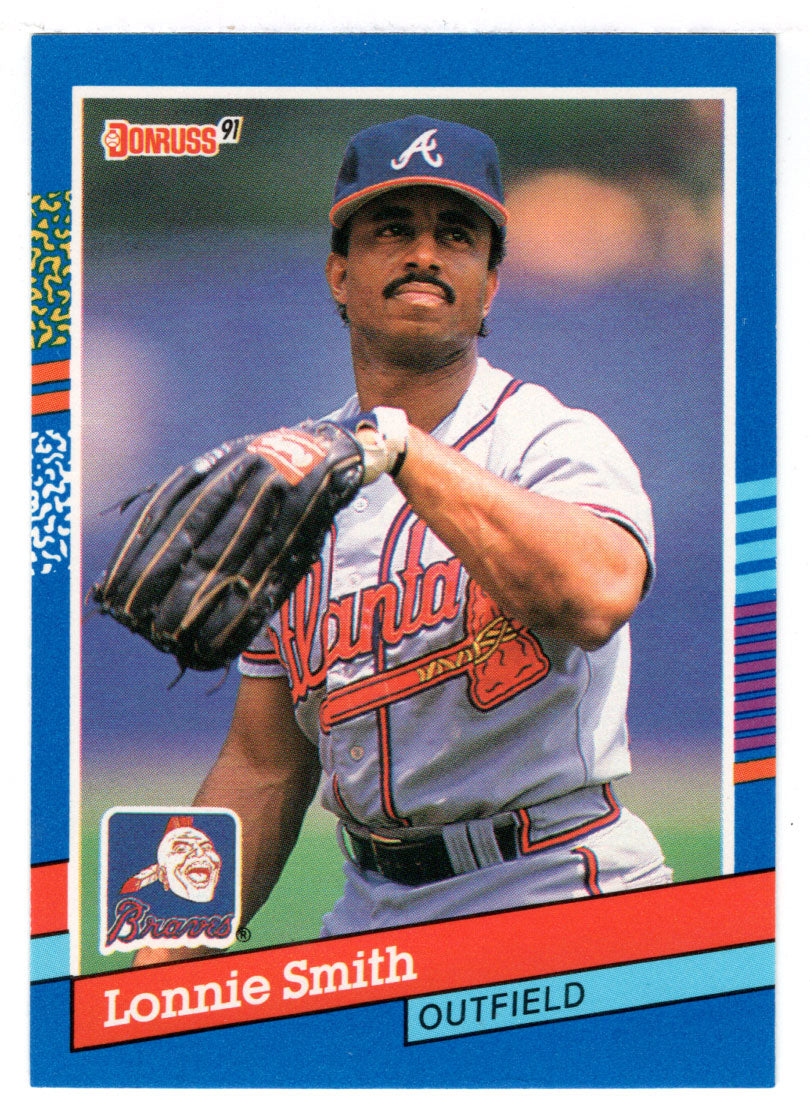 Lonnie Smith - Atlanta Braves (MLB Baseball Card) 1991 Donruss # 364 Mint