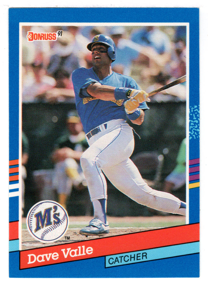 Dave Valle - Seattle Mariners (MLB Baseball Card) 1991 Donruss # 366 Mint