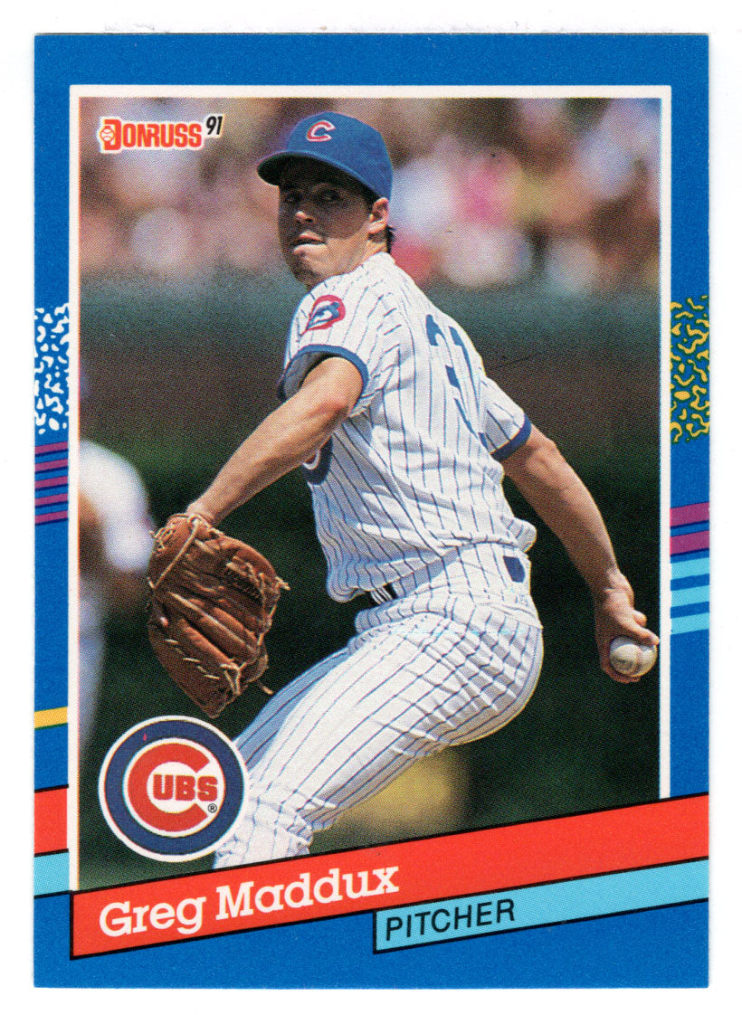 Greg Maddux - Chicago Cubs (MLB Baseball Card) 1991 Donruss # 374 Mint