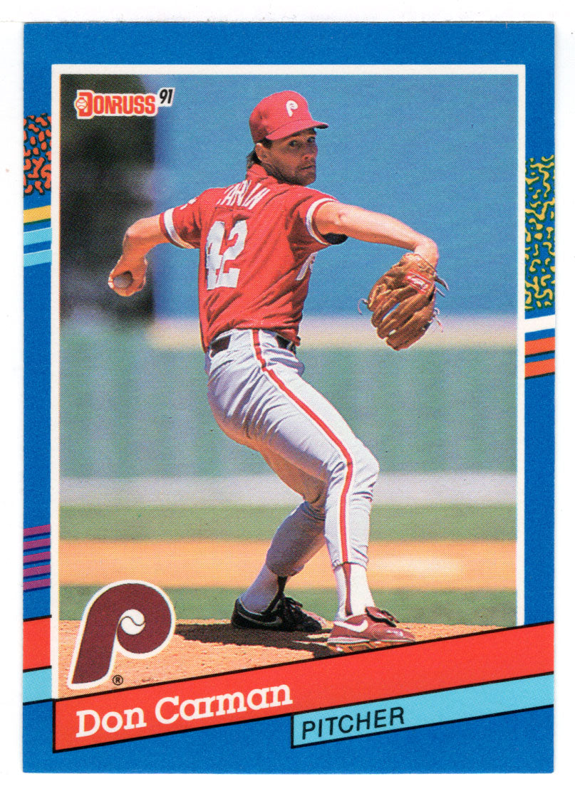 Don Carman - Philadelphia Phillies (MLB Baseball Card) 1991 Donruss # 377 Mint
