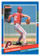 Don Carman - Philadelphia Phillies (MLB Baseball Card) 1991 Donruss # 377 Mint