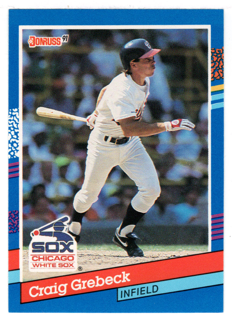 Craig Grebeck - Chicago White Sox (MLB Baseball Card) 1991 Donruss # 378 Mint