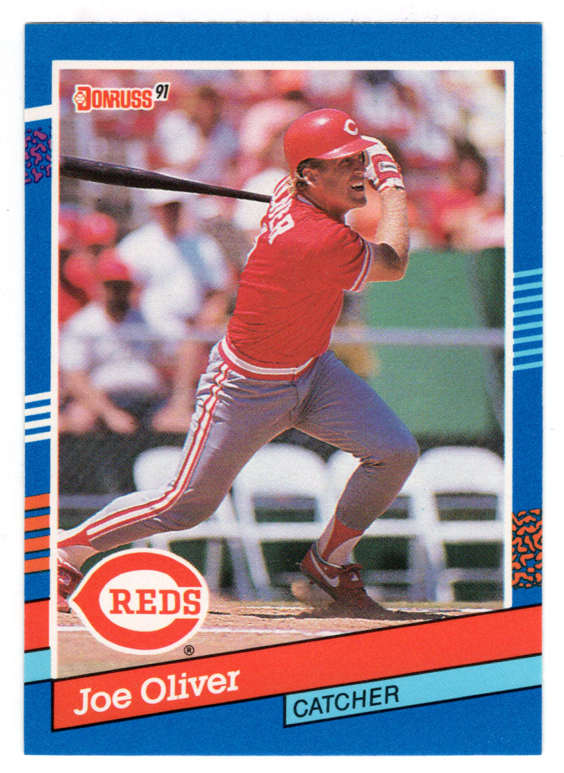 Joe Oliver - Cincinnati Reds (MLB Baseball Card) 1991 Donruss # 381 Mint