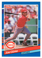 Joe Oliver - Cincinnati Reds (MLB Baseball Card) 1991 Donruss # 381 Mint