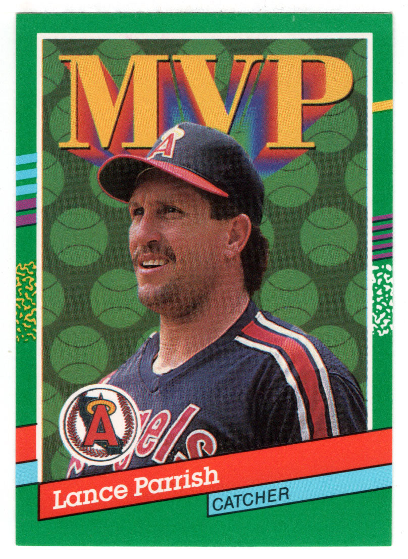 Lance Parrish - California Angels - MVP (MLB Baseball Card) 1991 Donruss # 388 Mint