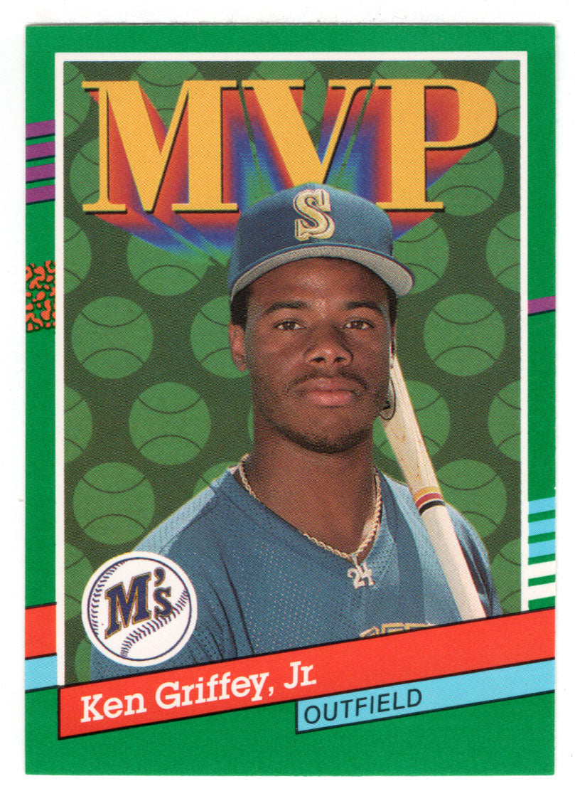 Ken Griffey Jr. - Seattle Mariners - MVP (MLB Baseball Card) 1991 Donruss # 392 Mint