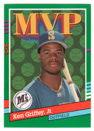 Ken Griffey Jr. - Seattle Mariners - MVP (MLB Baseball Card) 1991 Donruss # 392 Mint