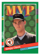 Gregg Olson - Baltimore Orioles - MVP (MLB Baseball Card) 1991 Donruss # 393 Mint