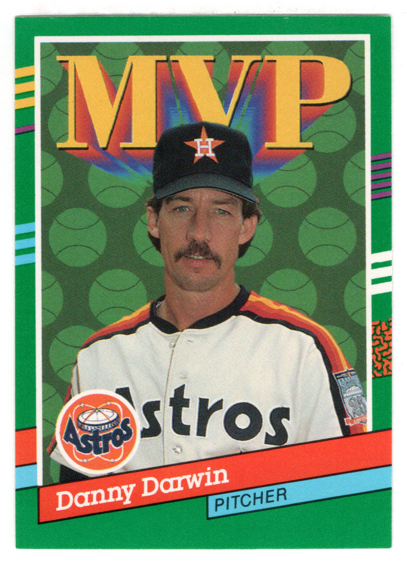 Danny Darwin - Houston Astros - MVP (MLB Baseball Card) 1991 Donruss # 401 Mint