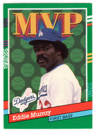 Eddie Murray - Los Angeles Dodgers - MVP (MLB Baseball Card) 1991 Donruss # 405 Mint