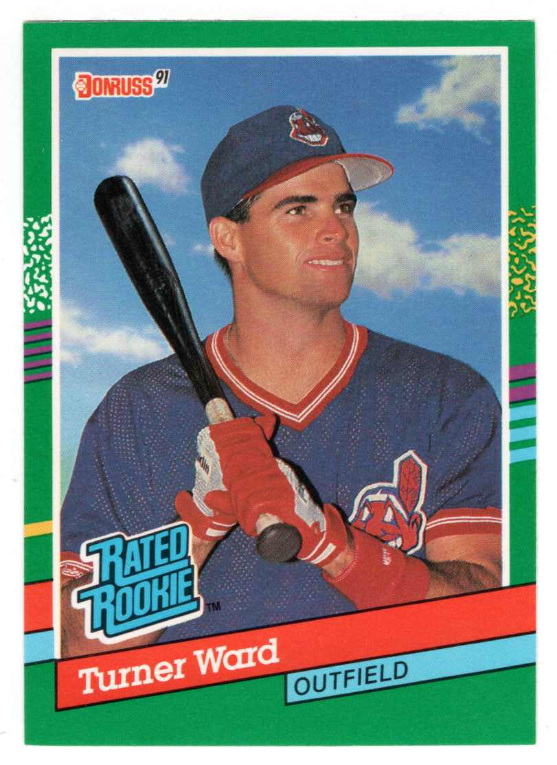 Turner Ward RC - Cleveland Indians - Rated Rookie (MLB Baseball Card) 1991 Donruss # 429 Mint