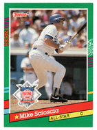 Mike Scioscia - Los Angeles Dodgers - All-Star (MLB Baseball Card) 1991 Donruss # 436 Mint