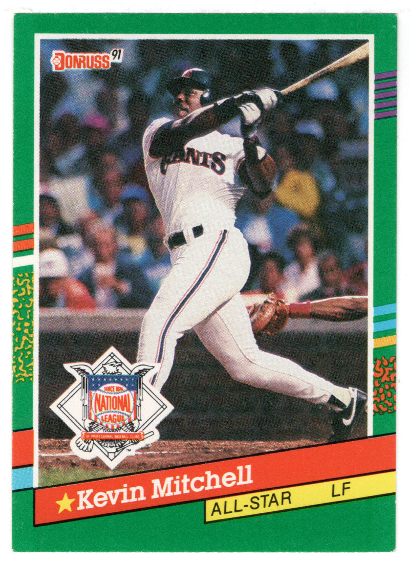 Kevin Mitchell - San Francisco Giants - All-Star (MLB Baseball Card) 1991 Donruss # 438 Mint