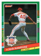 Jack Armstrong - Cincinnati Reds - All-Star (MLB Baseball Card) 1991 Donruss # 439 Mint