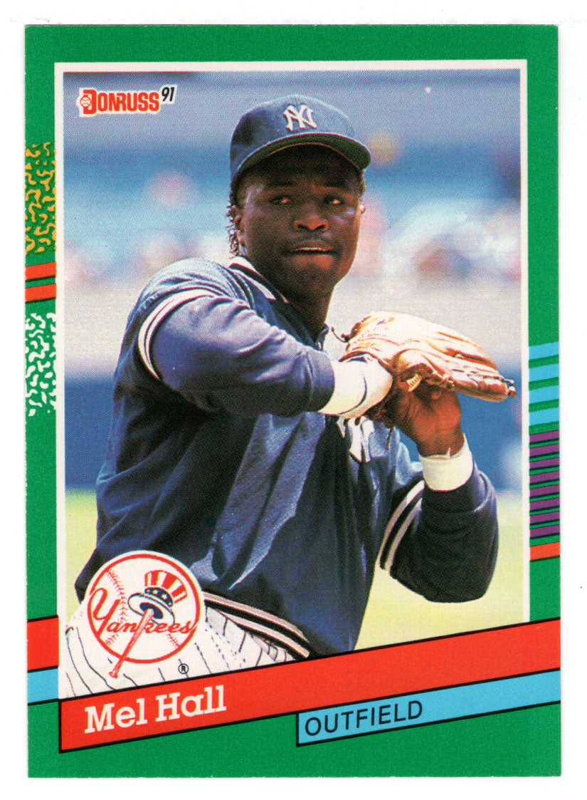 Mel Hall - New York Yankees (MLB Baseball Card) 1991 Donruss # 442 Mint