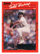 Todd Burns - Oakland Athletics (MLB Baseball Card) 1990 Donruss # 446 Mint