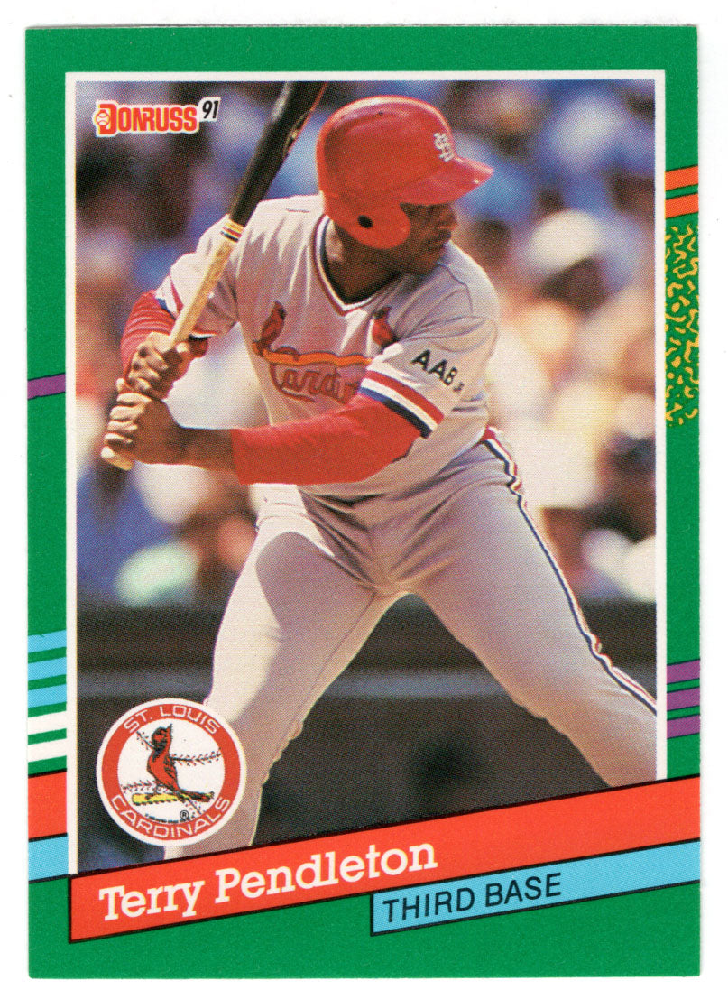 Terry Pendleton - St. Louis Cardinals (MLB Baseball Card) 1991 Donruss # 446 Mint