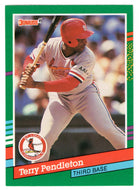 Terry Pendleton - St. Louis Cardinals (MLB Baseball Card) 1991 Donruss # 446 Mint