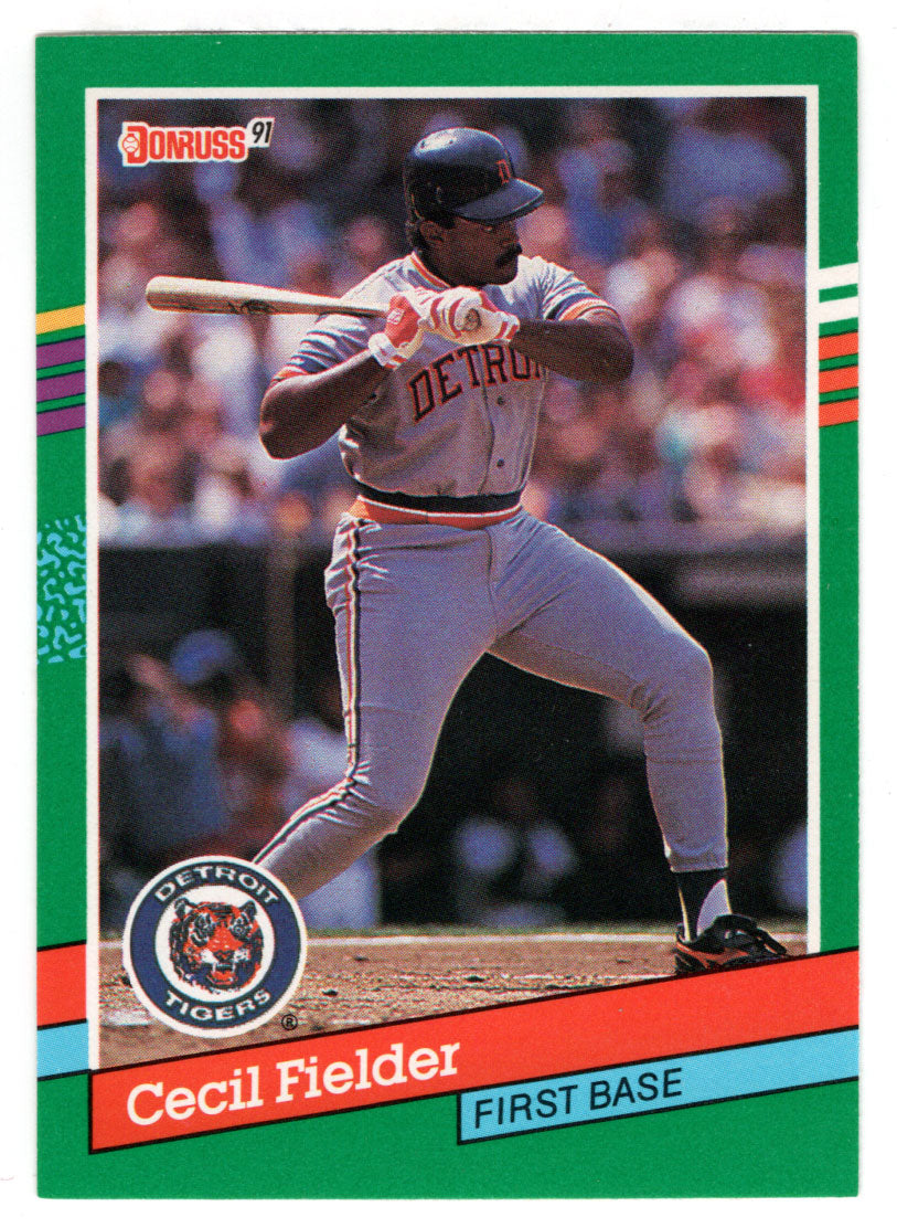 Cecil Fielder - Detroit Tigers (MLB Baseball Card) 1991 Donruss # 451 Mint