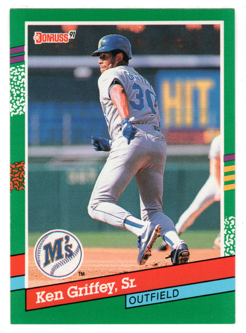 Ken Griffey Sr. - Seattle Mariners (MLB Baseball Card) 1991 Donruss # 452 Mint