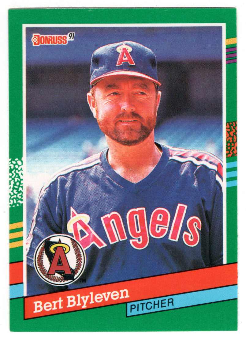 Bert Blyleven - California Angels (MLB Baseball Card) 1991 Donruss # 453 Mint