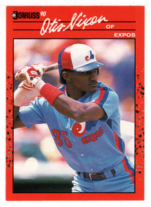 Otis Nixon- Montreal Expos (MLB Baseball Card) 1990 Donruss # 456 Mint