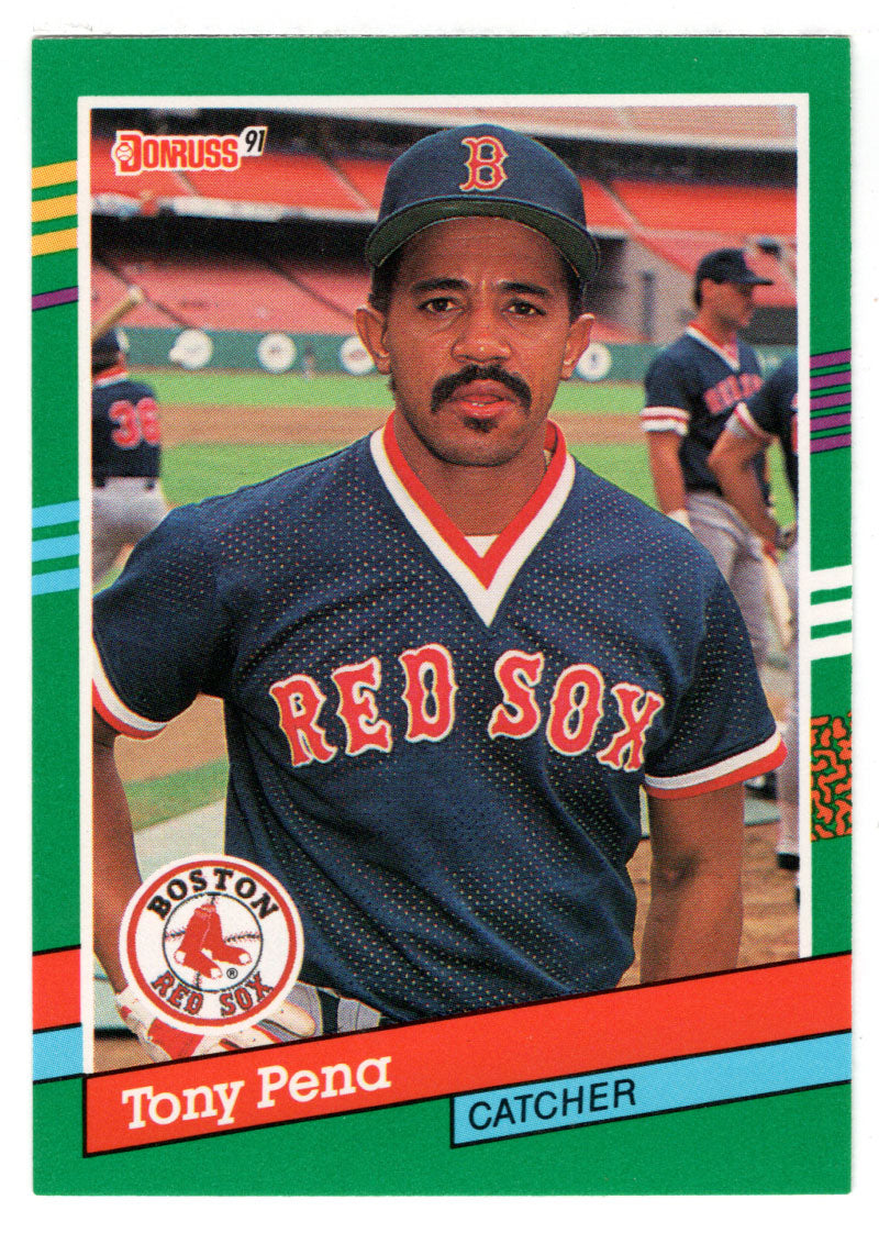 Tony Pena - Boston Red Sox (MLB Baseball Card) 1991 Donruss # 456 Mint