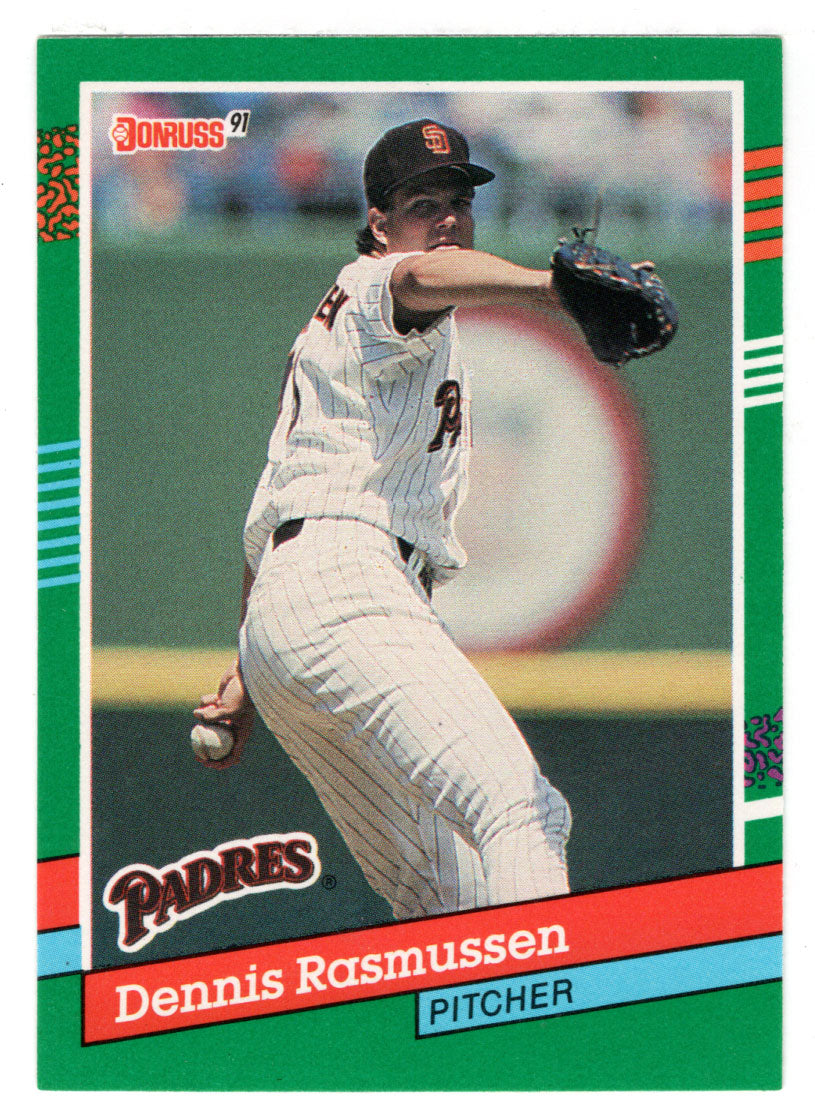 Dennis Rasmussen - San Diego Padres (MLB Baseball Card) 1991 Donruss # 458 Mint