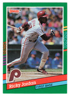 Ricky Jordan - Philadelphia Phillies (MLB Baseball Card) 1991 Donruss # 466 Mint