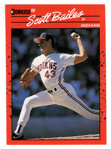 Scott Bailes - Cleveland Indians (MLB Baseball Card) 1990 Donruss # 468 Mint