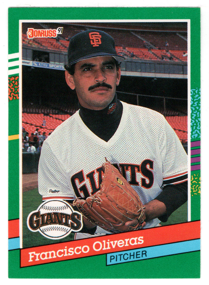 Francisco Oliveras - San Francisco Giants (MLB Baseball Card) 1991 Donruss # 469 Mint