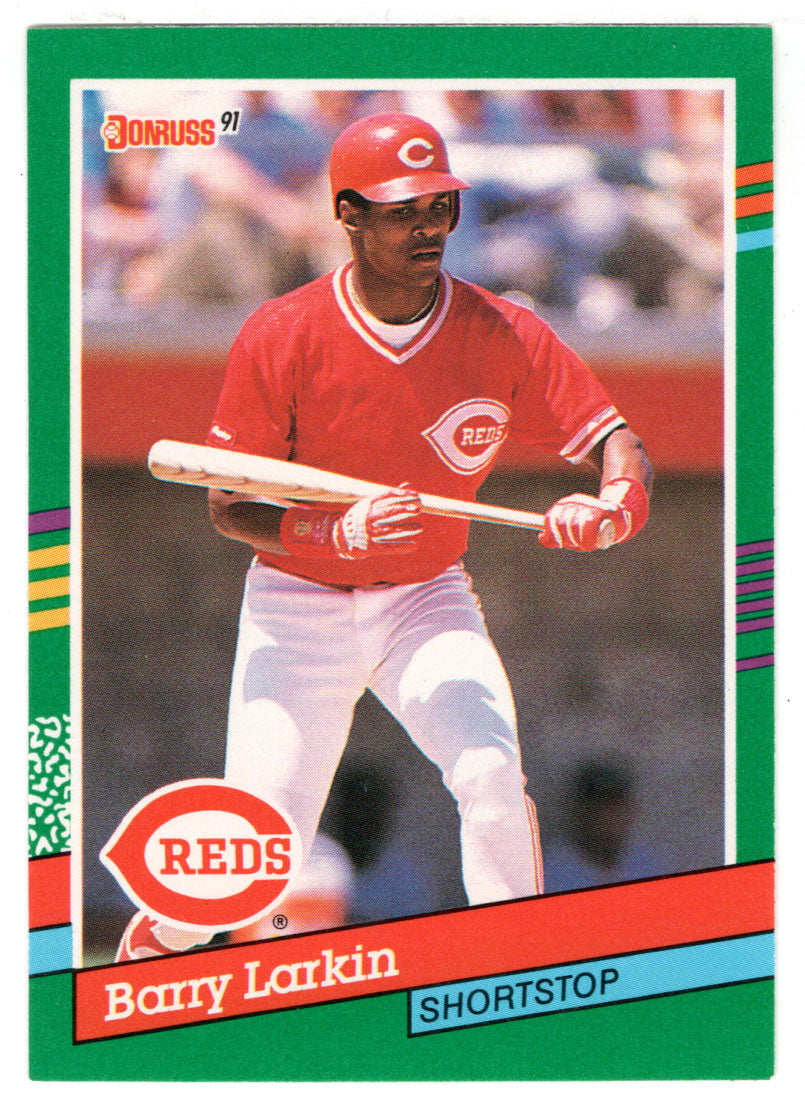 Barry Larkin - Cincinnati Reds (MLB Baseball Card) 1991 Donruss # 471 Mint