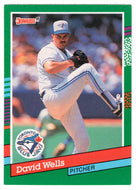 David Wells - Toronto Blue Jays (MLB Baseball Card) 1991 Donruss # 473 Mint