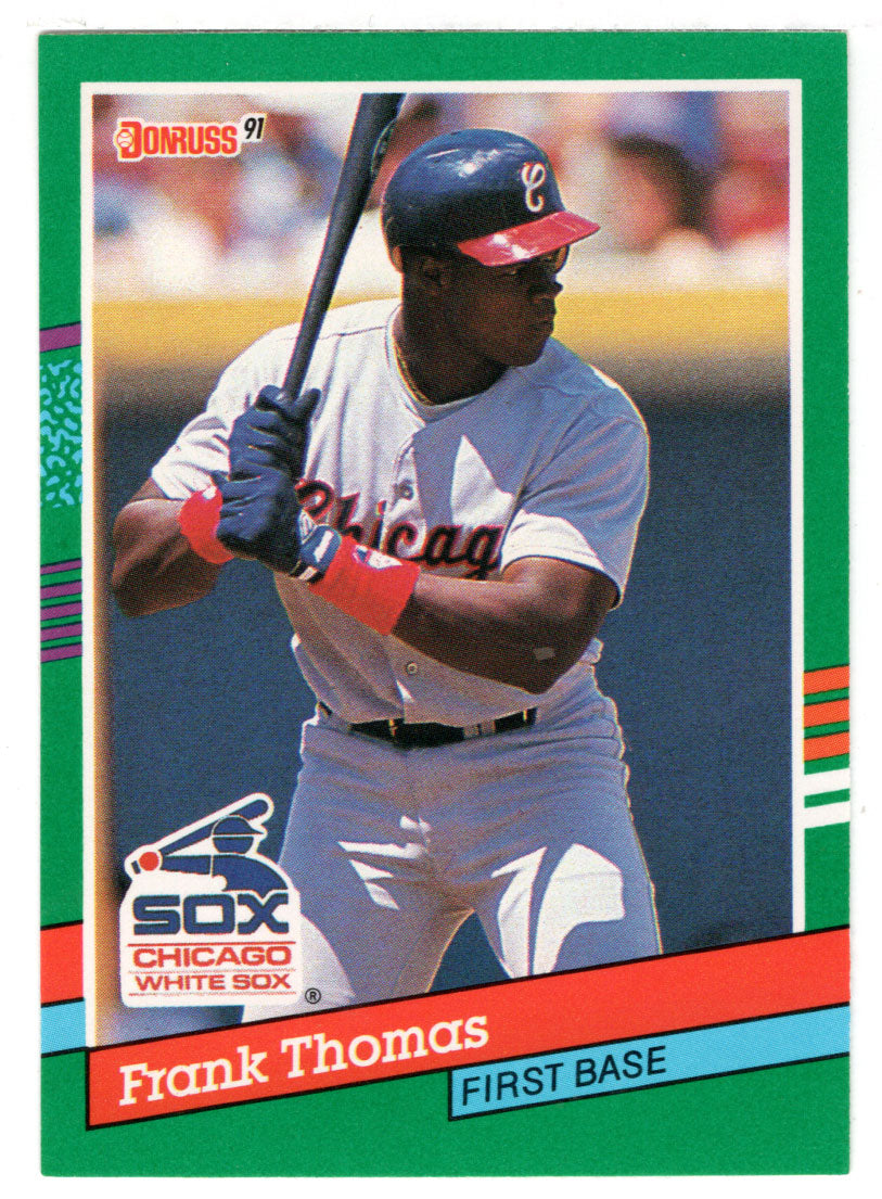 Frank Thomas - Chicago White Sox (MLB Baseball Card) 1991 Donruss # 477 Mint