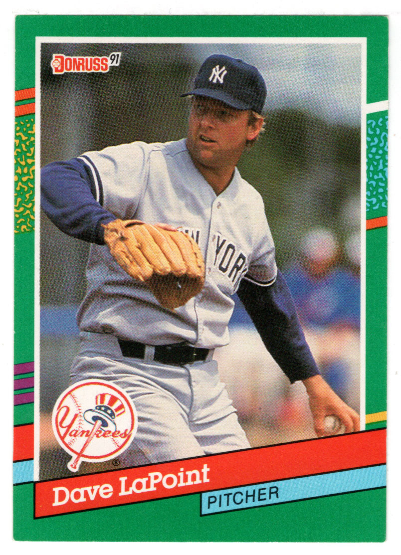 Dave LaPoint - New York Yankees (MLB Baseball Card) 1991 Donruss # 481 Mint