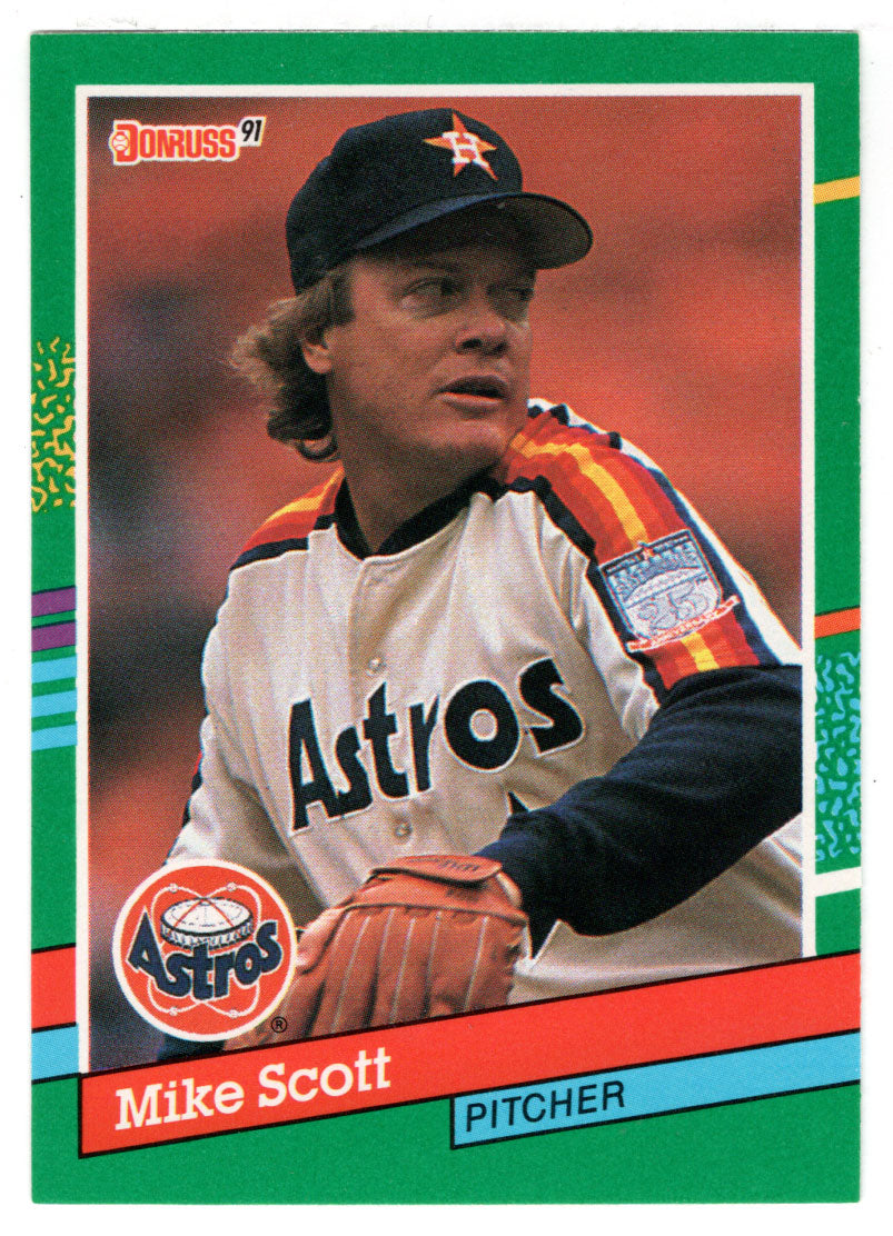 Mike Scott - Houston Astros (MLB Baseball Card) 1991 Donruss # 483 Mint