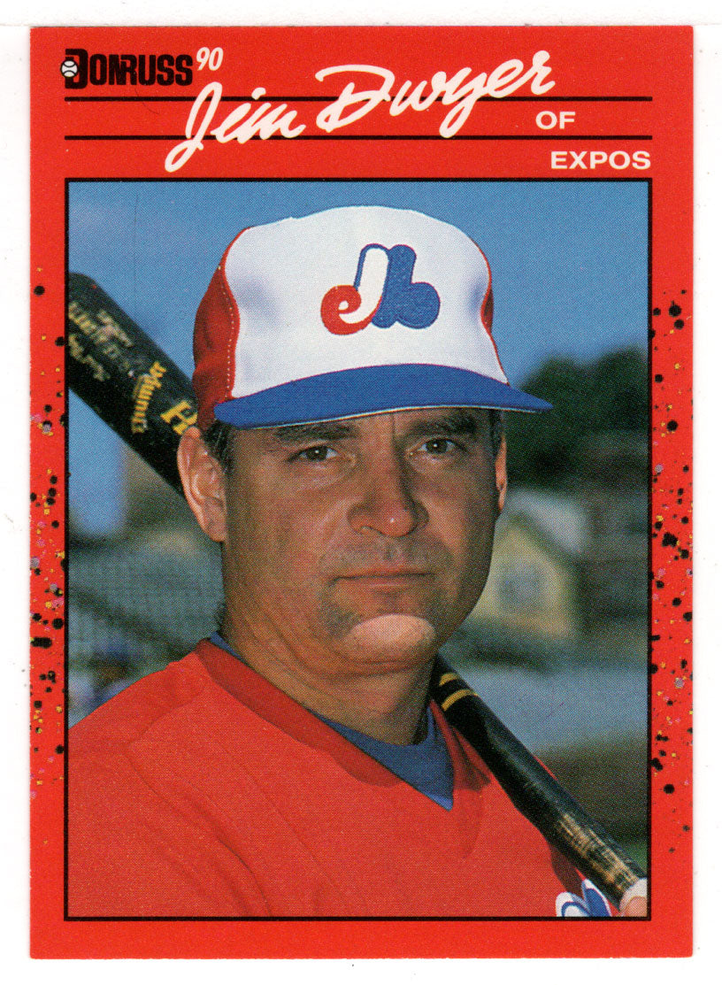 Jim Dwyer - Montreal Expos (MLB Baseball Card) 1990 Donruss # 484 Mint