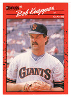 Bob Knepper - San Francisco Giants (MLB Baseball Card) 1990 Donruss # 485 Mint