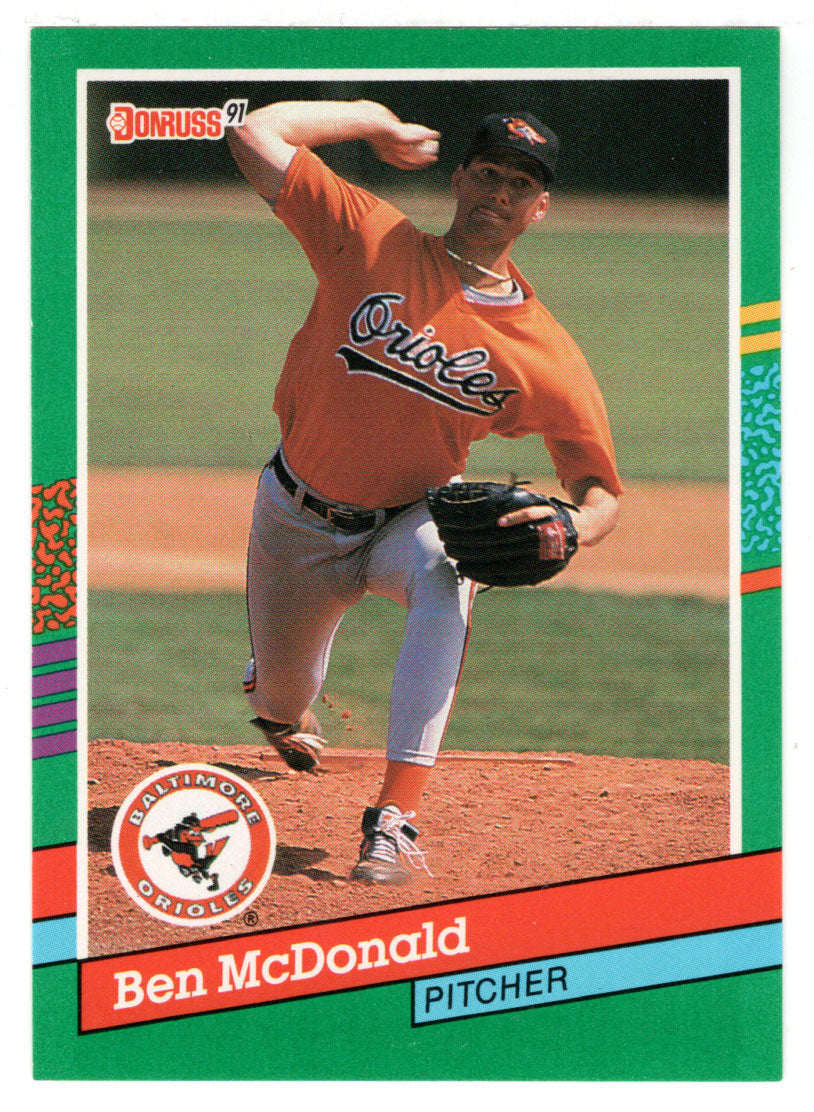 Ben McDonald - Baltimore Orioles (MLB Baseball Card) 1991 Donruss # 485 Mint