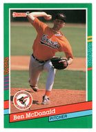 Ben McDonald - Baltimore Orioles (MLB Baseball Card) 1991 Donruss # 485 Mint