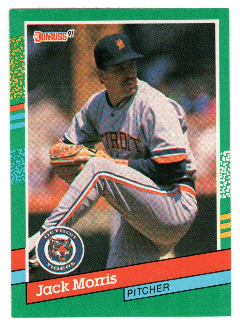 Jack Morris - Detroit Tigers (MLB Baseball Card) 1991 Donruss # 492 Mint