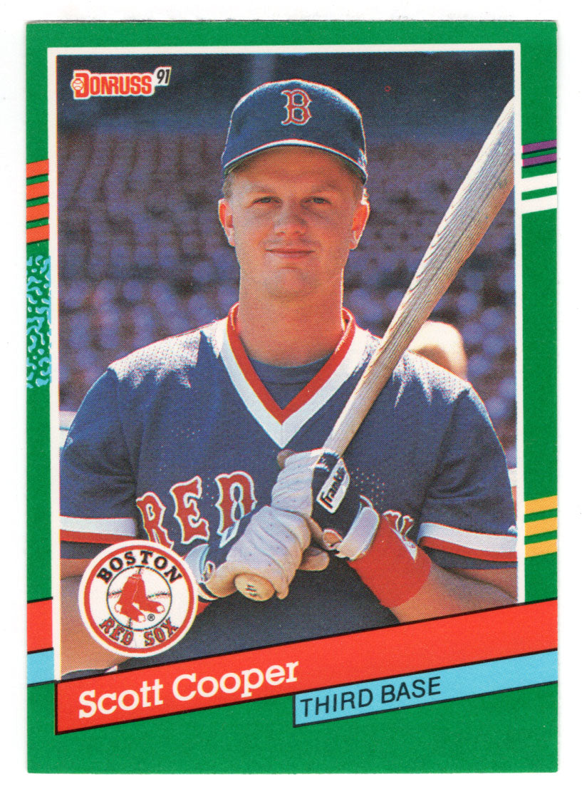 Scott Cooper - Boston Red Sox (MLB Baseball Card) 1991 Donruss # 496 Mint