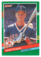 Scott Cooper - Boston Red Sox (MLB Baseball Card) 1991 Donruss # 496 Mint