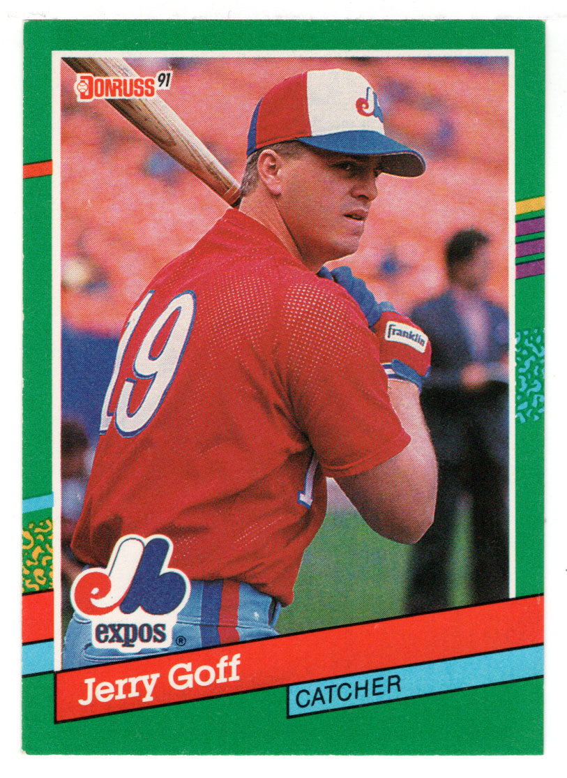 Jerry Goff - Montreal Expos (MLB Baseball Card) 1991 Donruss # 499 Mint