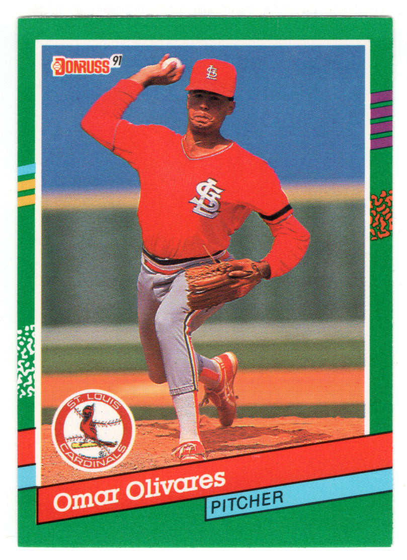 Omar Olivares RC - St. Louis Cardinals (MLB Baseball Card) 1991 Donruss # 503 Mint